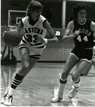 Teresa Willard drives against the University of Oregon by Eastern Washington University