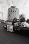 Billy Mills in homecoming parade by Eastern Washington University