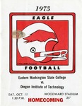 Oregon College of Education versus Eastern Washington State College football program, 1975 by Eastern Washington State College. Associated Students