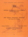 NAIA semi-final between Eastern Washington State College and New Mexico Highlands University, 1967 by Eastern Washington College of Education. Associated Students