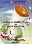 Whitworth College versus Eastern Washington College of Education football program, October 16, 1948