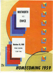 Whitworth College versus Eastern Washington College of Education football program, October 31, 1959 by Whitworth College