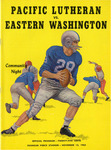 Pacific Lutheran University versus Eastern Washington College football program, November 13, 1965 by Pacific Lutheran University