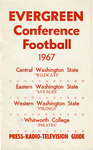 Evergreen Conference football press guide, 1967 by Evergreen Intercollegiate Conference
