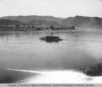 Ferry, Columbia River, mouth of San Poil by Otis W. Freeman