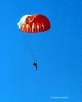 Jumper descending by Jerry Gildemeister