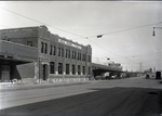 Chicago, Milwaukee & St. Paul Railway freight terminal and temporary passenger station by unknown