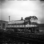 Great Northern Railway diesel locomotive near Hillyard, Washington by Thomas S. Kreutz