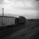 Milwaukee Railroad caboose near Grand Junction, Idaho by Thomas S. Kreutz