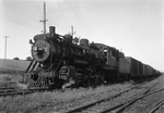 Spokane International Railroad steam locomotive near Spokane, Washington by Thomas S. Kreutz
