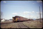 Spokane International Railroad diesel locomotive near Coeur d'Alene, Idaho by Thomas S. Kreutz