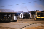 Southern Pacific Transportation Company steam locomotive near San Francisco, Califronia by Thomas S. Kreutz