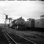 Union Pacific Railroad steam locomotive near Spokane, Washington by Thomas S. Kreutz