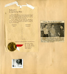 George Lotzenhiser scrapbook, 1941-1942, page 100 by George W. Lotzenhiser