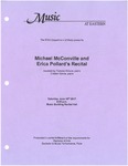 Michael McConville and Erica Pollard' Recital