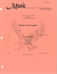 Music Convocation by Ryan Armstrong, Nicholas Bailey, Art Corcoron, Joel Gorman, Drew Stein, Michael Millham, and Jeremy Larson