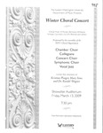 Winter Choral Concert by EWU Chamber Choir, EWU Collegians, EWU Concert Choir, EWU Symphonic Choir, and EWU Vocal Jazz