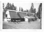 Pack horse barn at Redwood Ranger Station by Leonard Pauls