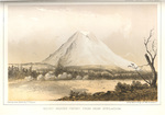 Mount Rainier viewed from near Steilacoom by John Mix Stanley; Sarony, Major & Knapp, Lithographers; and Thomas H. Ford, Printer