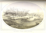 Cantonment Stevens, looking westward by John Mix Stanley; Sarony, Major & Knapp, Lithographers; and Thomas H. Ford, Printer