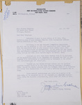 Women's Flying Training Program letter to Millie (Berglund) Shinn on need for Certificate of Availability by Jacqueline Cochran and Women's Flying Training Program