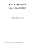 Boise Smokejumpers action summary, 2000 by Boise Smokejumpers