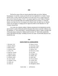Redding Smokejumper Base Annual Report, 1960