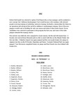 Redding Smokejumper Base Annual Report, 1962