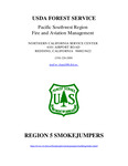 Redding Smokejumper Base Annual Report, 2005
