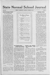 State Normal School Journal, October 10, 1918