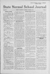 State Normal School Journal,, October 03, 1918