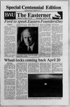 Easterner, Vol. 33, No. 22, April 8, 1982 by Associated Students of Eastern Washington University