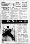 Easterner, Volume 37, No. 23, April 17, 1986 by Eastern Washington University. Associated Students