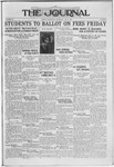 State Normal School Journal, May 8, 1929, Vol. 13, No. 28 by State Normal School (Cheney, Wash.). Associated Students.