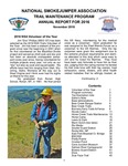 National Smokejumper Assocation Trail Maintenance Annual Report for 2016 by National Smokejumper Association Trails Committee