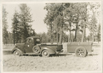 Turnbull fire trailer, carrying water tank and tools, TA -62 by Turnbull National Wildlife Refuge (Wash.)