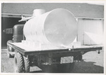 Deer flat fighting unit, end view: cradle construction and method of securing tank to truck bed by Turnbull National Wildlife Refuge (Wash.)