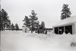 Clearing of snow from Turnbull headquarters by Robert L. Harris and Turnbull National Wildlife Refuge (Wash.)