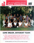 1996 Eastern Washington University volleyball program by Eastern Washington University. Associated Students