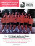 1998 Eastern Washington University volleyball program by Eastern Washington University. Associated Students