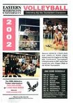 2002 Eastern Washington University volleyball program by Eastern Washington University. Associated Students
