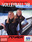 1998 Eastern Washington University volleyball prospectus by Eastern Washington University. Associated Students