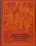 Graduate Record, 1975-1976 by Associated Students of Eastern Washington State College