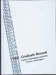 Graduate Record, 1979-1980 by Associated Students of Eastern Washington University